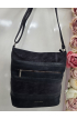 Štýlová modrá crossbody kabelka Silvia Rosa