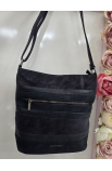 Štýlová modrá crossbody kabelka Silvia Rosa