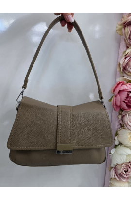 Menšia hnedá crossbody kabelky Silvia Rosa