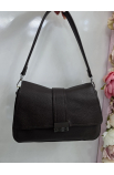 Menšia tmavohnedá crossbody kabelky Silvia Rosa