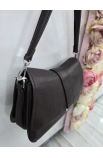 Menšia čierna crossbody kabelky Silvia Rosa