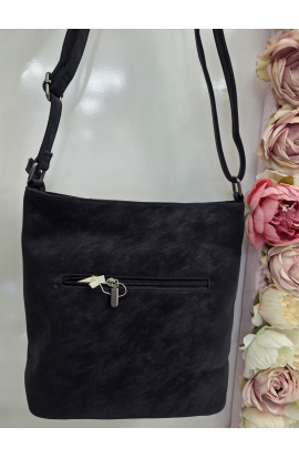 Modr&aacute; crossbody kabelka Silvia Rosa