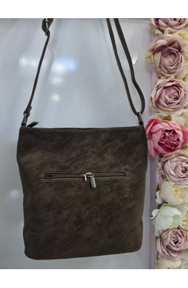 Elegantn&aacute; hned&aacute; crossbody kabelka SilviaRosa