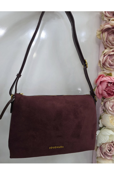 Crossbody bordová kabelka Coconut
