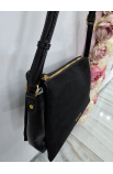 Crossbody čierna kabelka Coconut