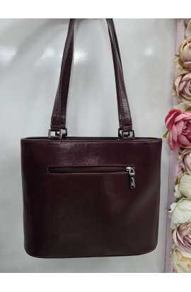 Bordov&aacute; elegantn&aacute; kabelka do ruky Karen