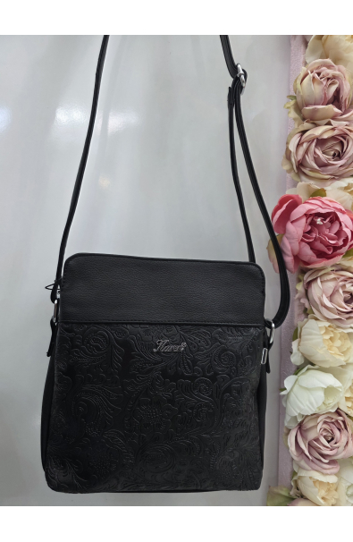 Čierna crossbody kabelka Karen