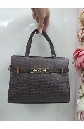 Hnedá štýlová malá crossbody kabelka Chiara