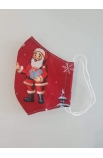 Vianočné Rúško-Maska bavlnené s gumičkou